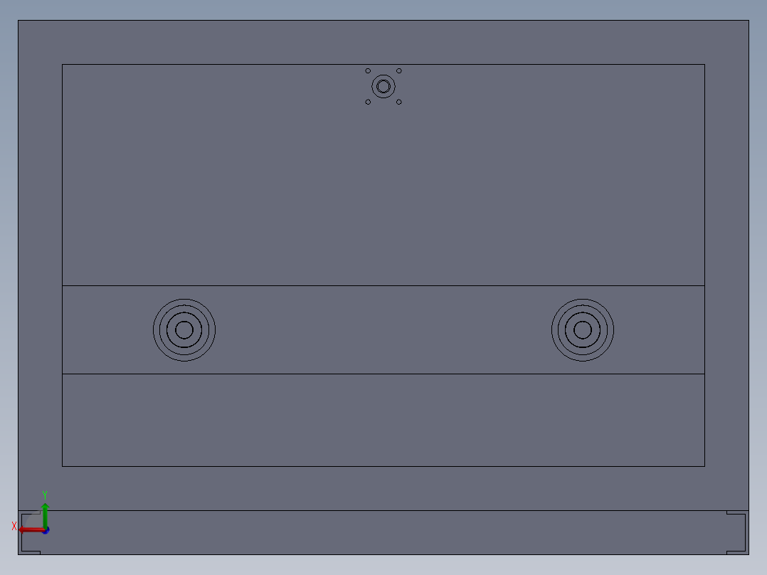 双通道自行缠线机后视图