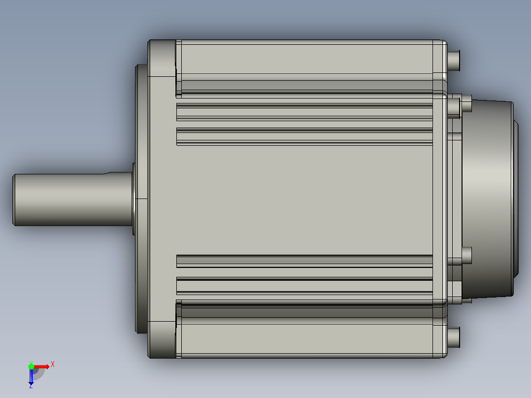 电机MS6G-130CS15B2-21P5俯视图