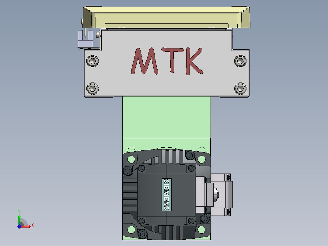 GTH内嵌丝杆全封闭GTH15-BM-750W前视图