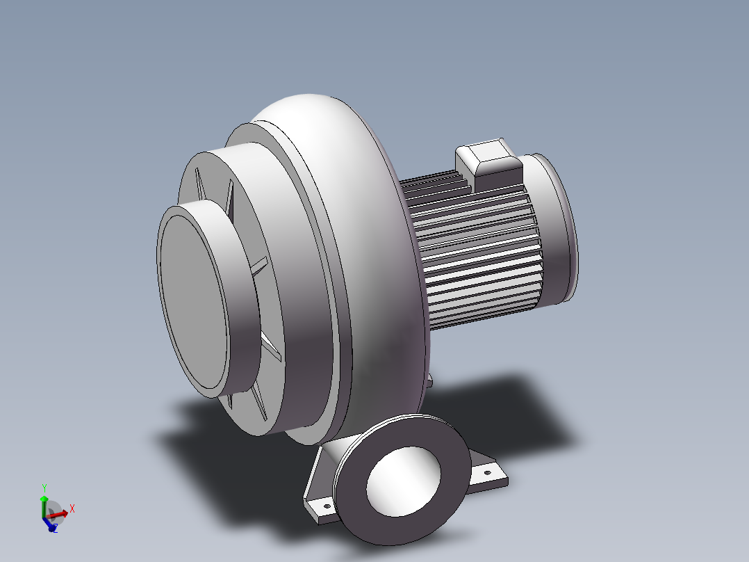 HTB200-2002透浦式多段式鼓风机