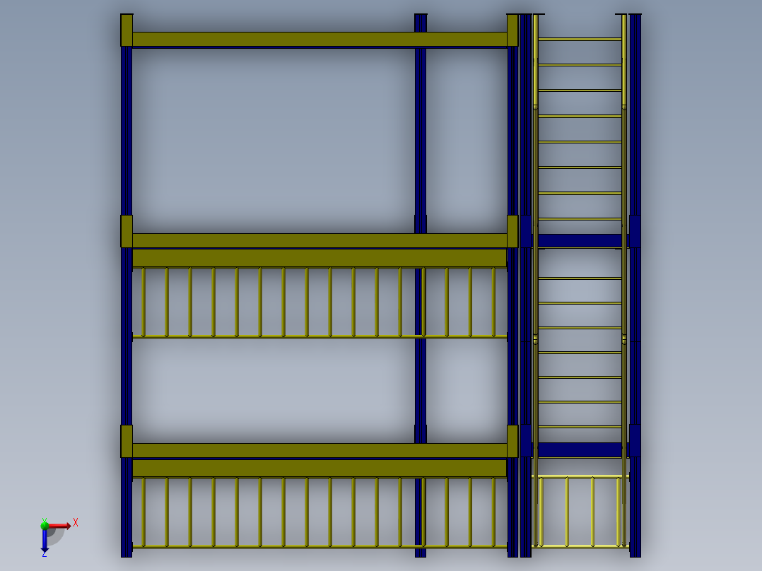 2023.02月-电梯试装平台sw15可编辑俯视图