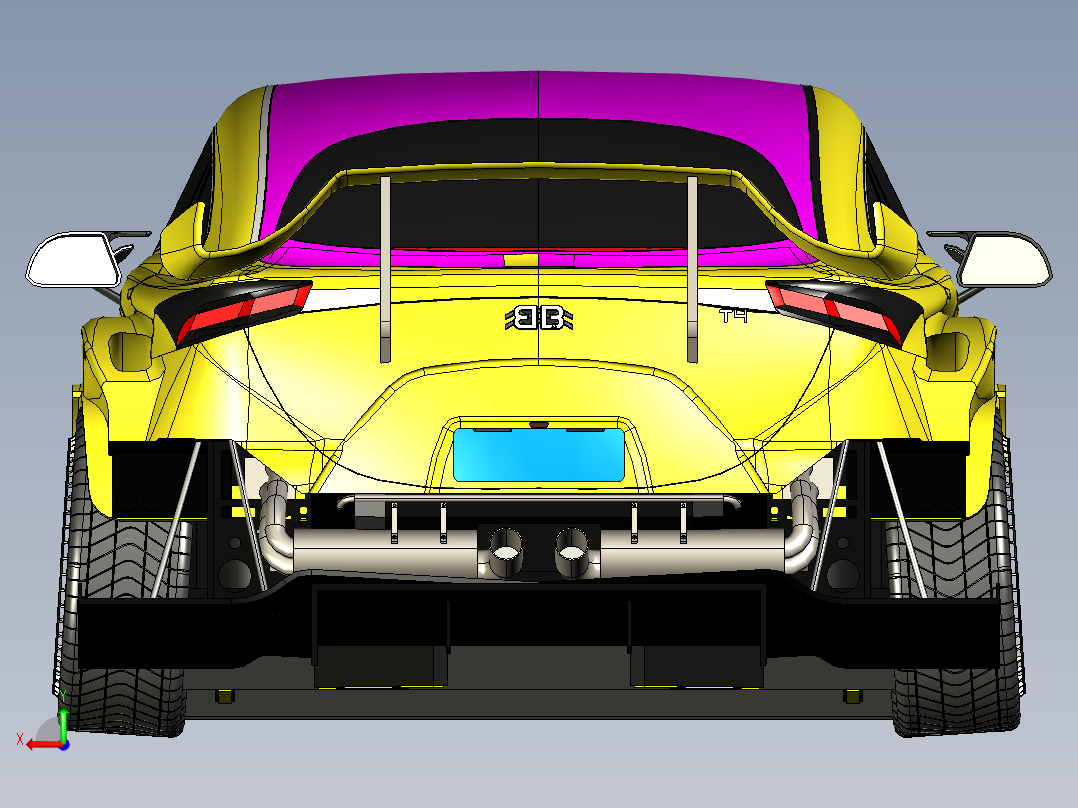 TBO T4 2023后视图