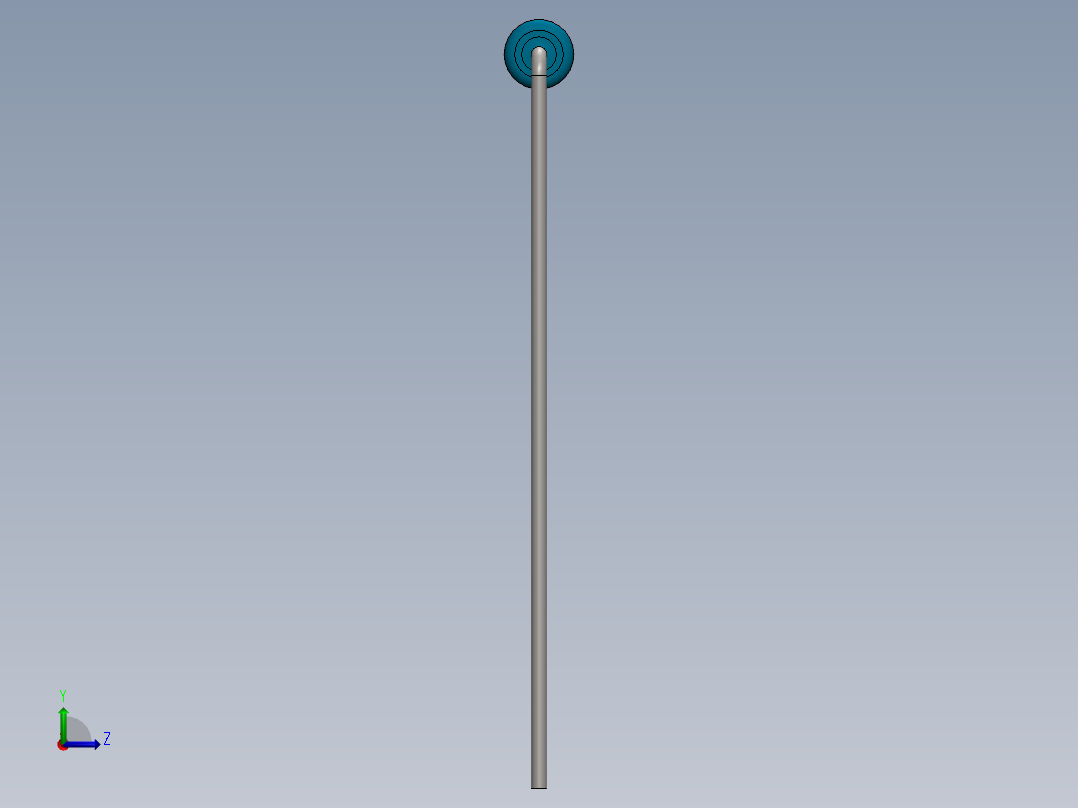 电容器 二极管 电阻器-Resistor 220 Ohm Blue左视图