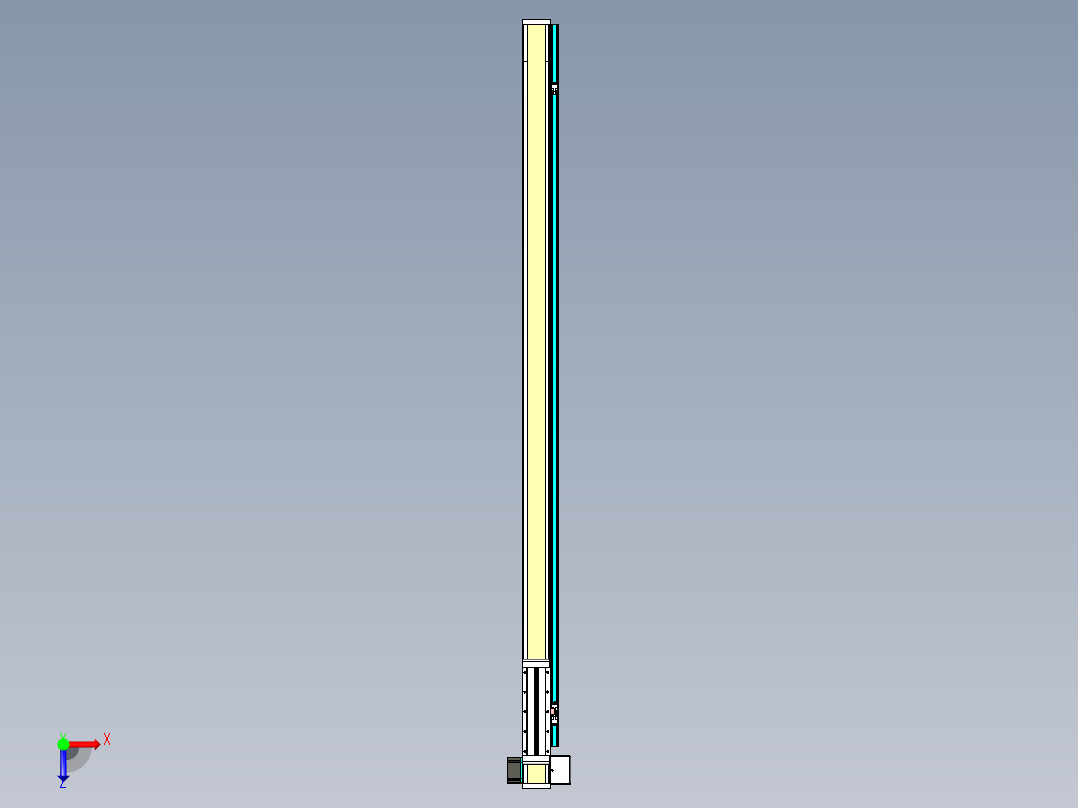欧规系列-LB6-L65-C-S1400-BLD-P40-D3俯视图