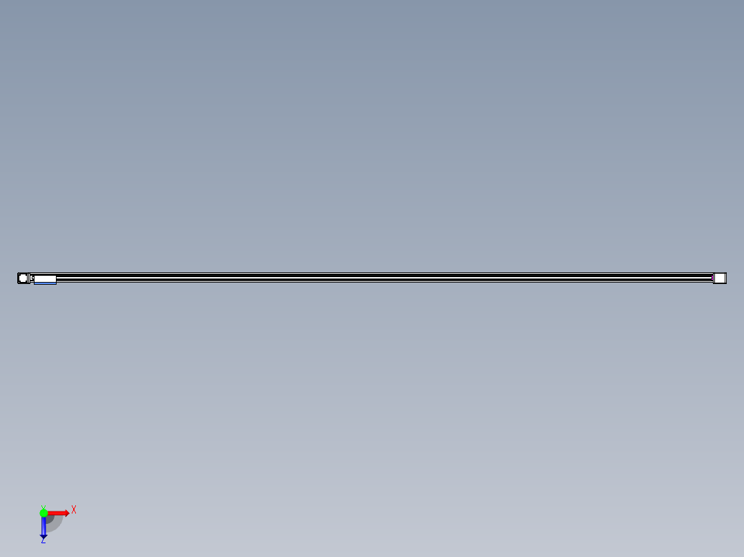 威洛博LB.GB同步带传动--欧规系列GB8-L192-S5300-BL-P75-K俯视图