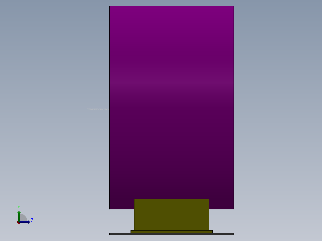 支架 (17)左视图