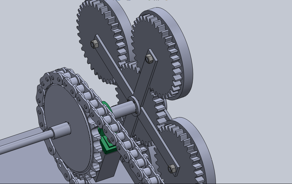 爬楼机器人设计资料含三维+电路图加说明书