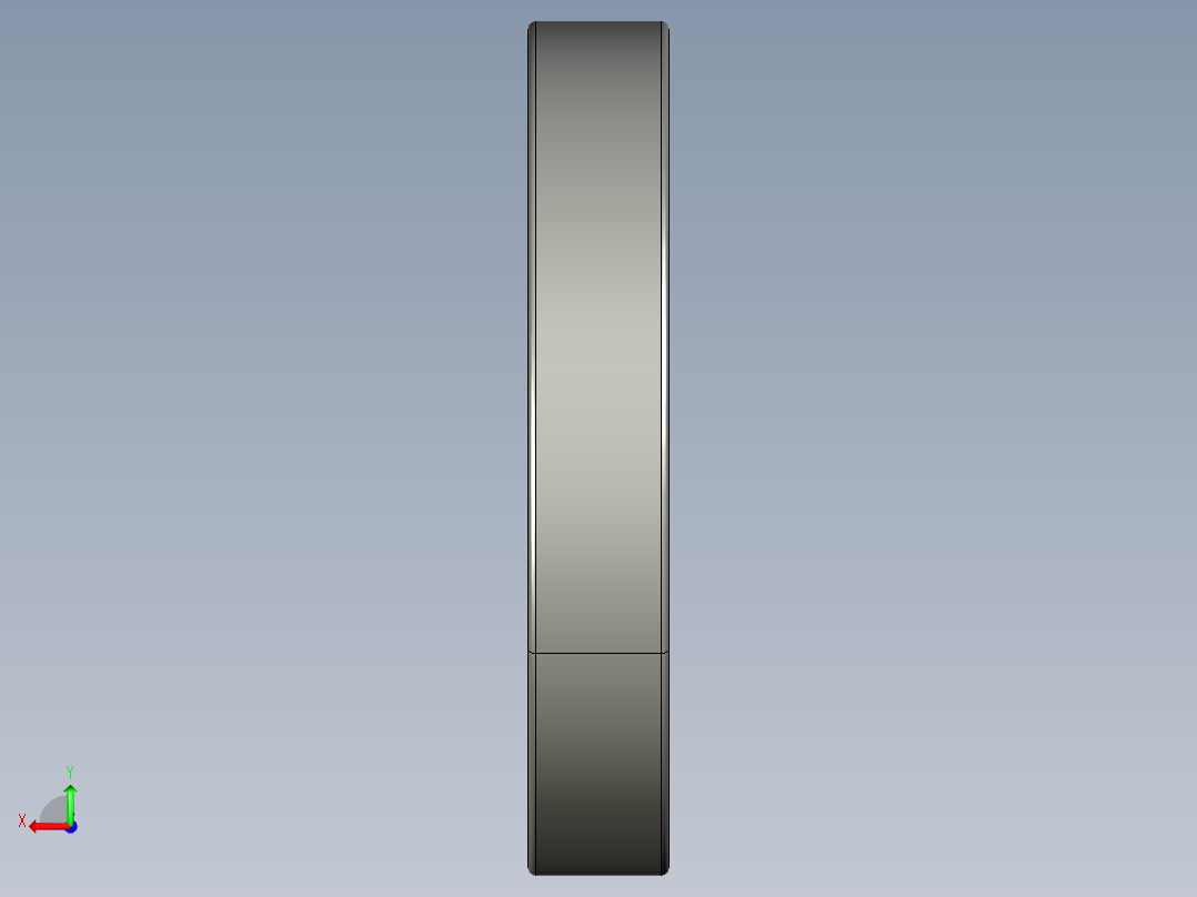 深沟球轴承6044后视图