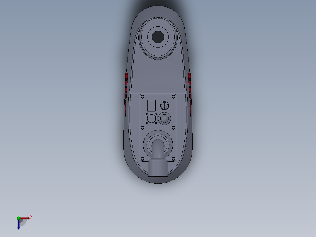 ABB全系列机器人3-3D模型 (21)俯视图