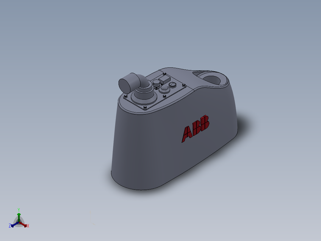 ABB全系列机器人3-3D模型 (21)正等轴测图