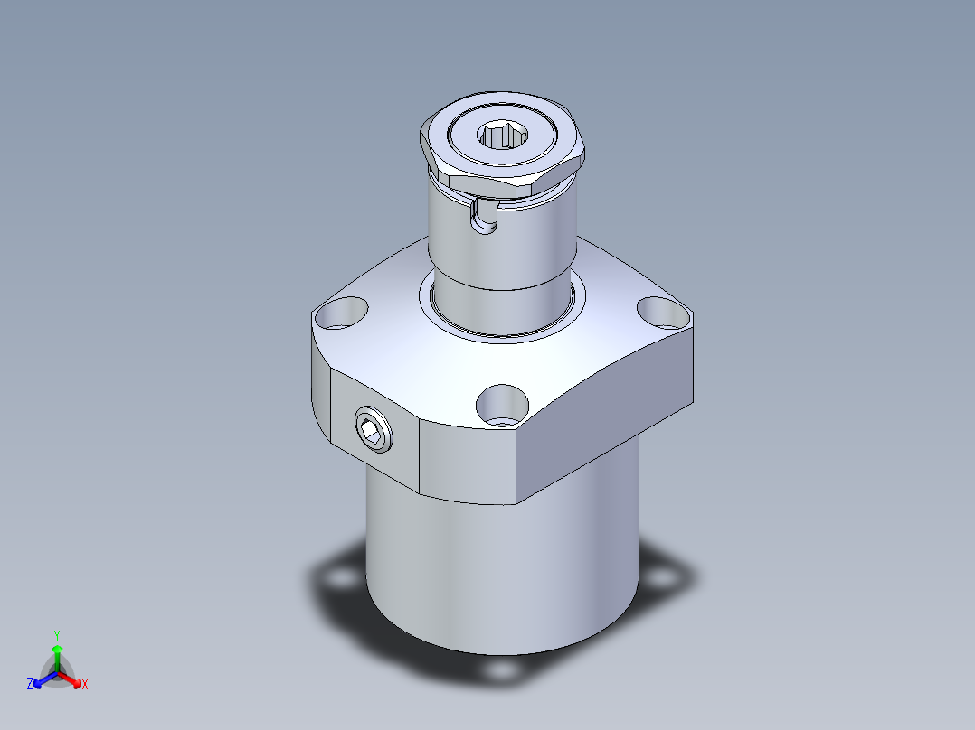 KOSMEKLG0900-GR-Y30多系列多零件图纸模型正等轴测图