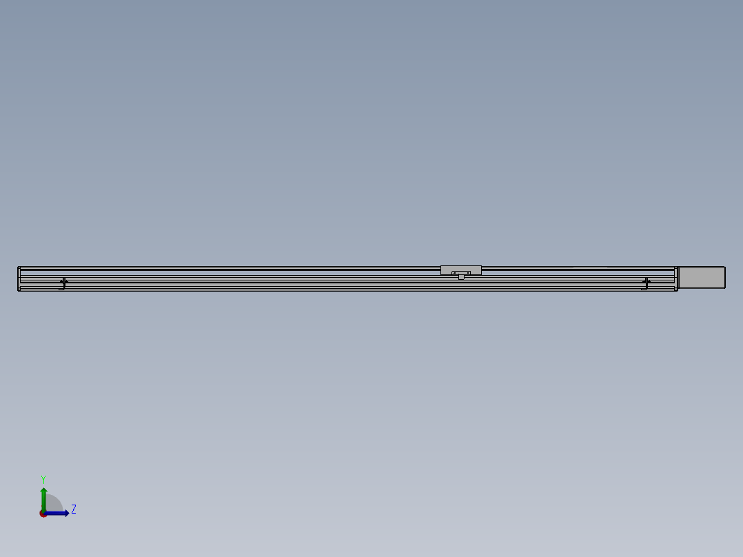 精密模组MT170-L125-2200-L-M75-C4左视图