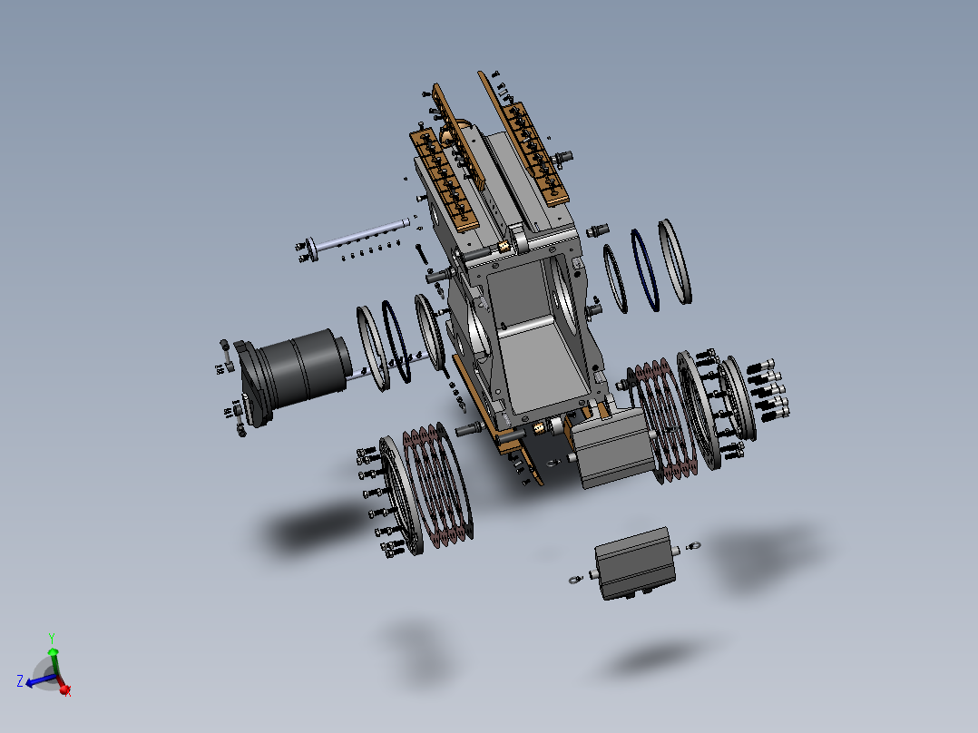 轧钢机轴承座sw20可编辑