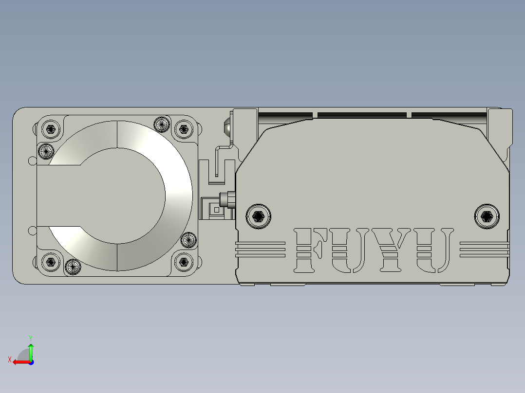 模组FTH12-L10-500-BL-T40-C4后视图