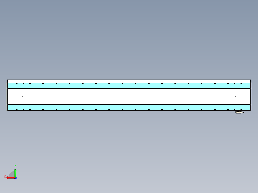 威洛博LC系列3d模型模组LC22H2Y-S1600后视图