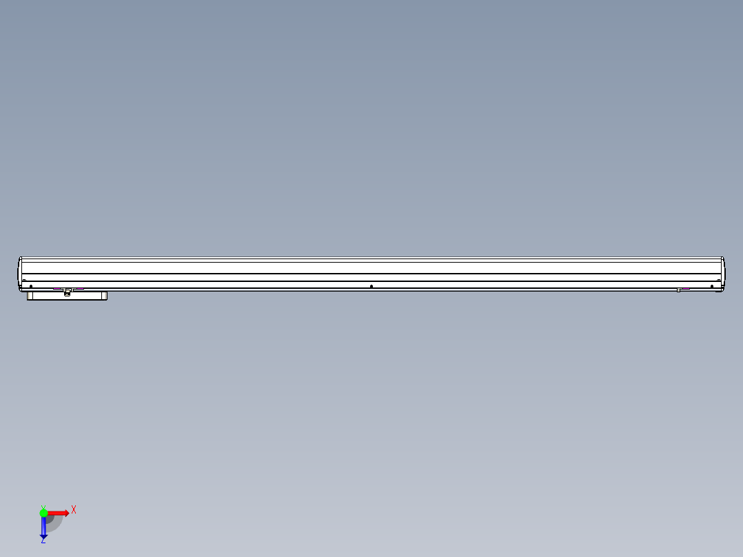 威洛博LC系列3d模型模组LC22H2Y-S1600俯视图