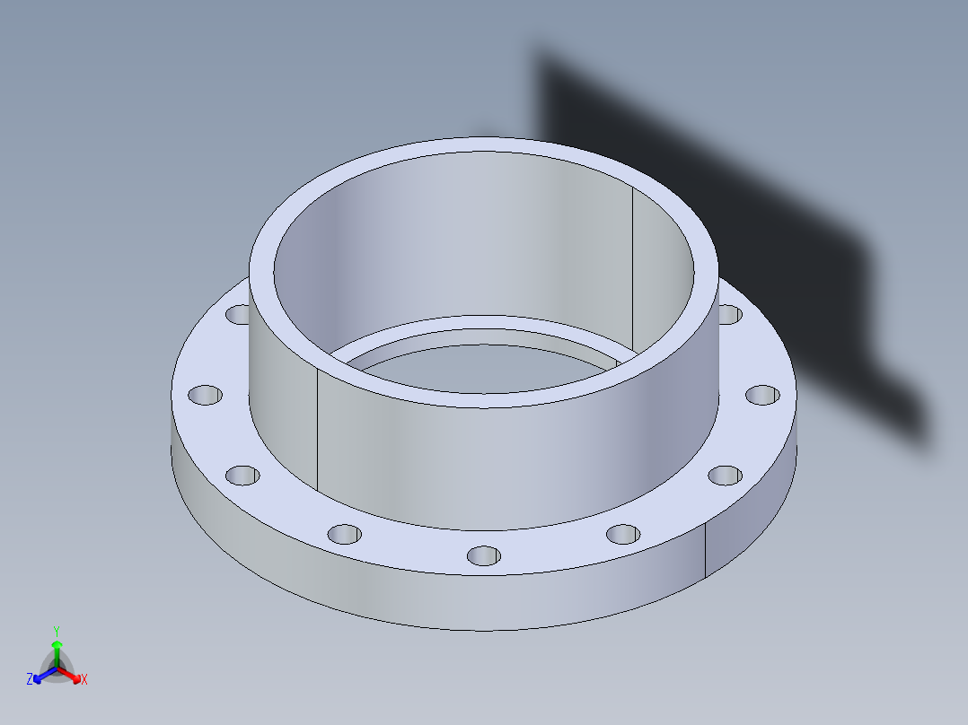 聚氯乙烯配件26-Sch80_Flange Vanstone_SOC_854-100_10in