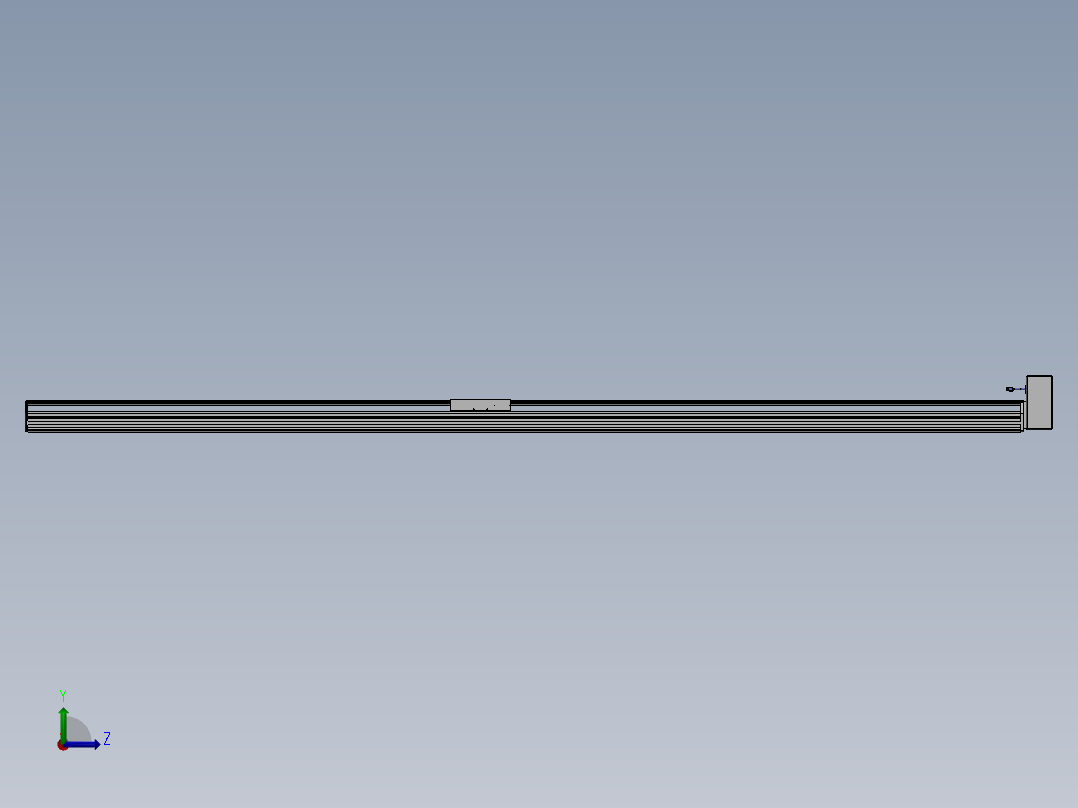 精密模组MT220-L150-3400-LU-M75-C4左视图