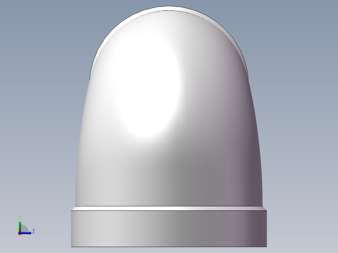 弯头-异径内丝 DN32-DN25左视图