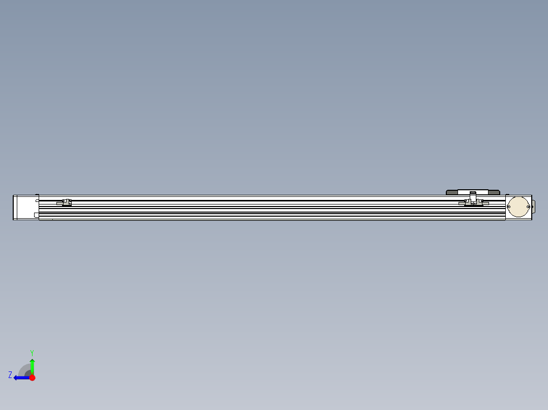 同步带滑台-欧规BC6-L120-S1050-L-P40-D3右视图