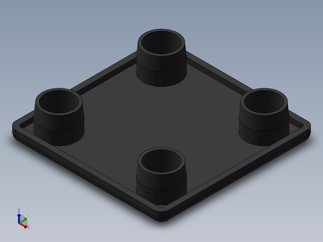 铝型材及其附件4.11.60.6060正等轴测图