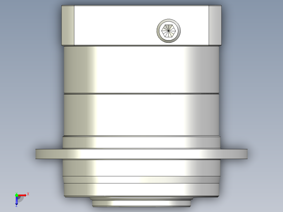 多摩川行星减速机TD-064-L1-14BK14俯视图