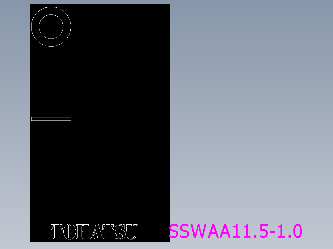 彈簧用華司SSWAA-2D多系列多零件图纸模型