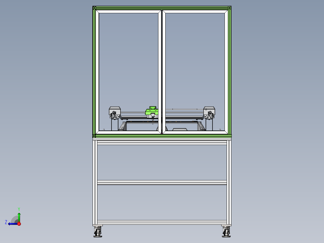 微型激光切割机sw18可编辑右视图