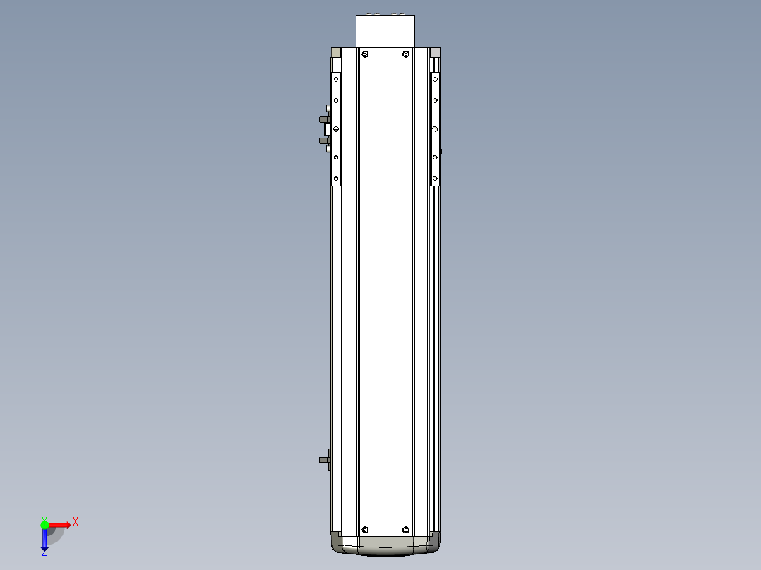 Toyo东佑达直线模组-ETH14-400-BM-200W+煞車俯视图