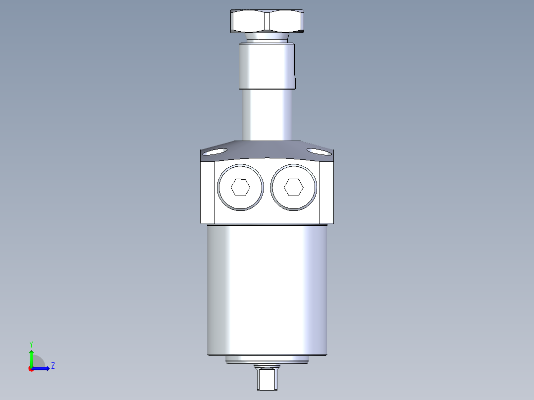 KOSMEKLHA0360-CRD多系列多零件图纸模型左视图