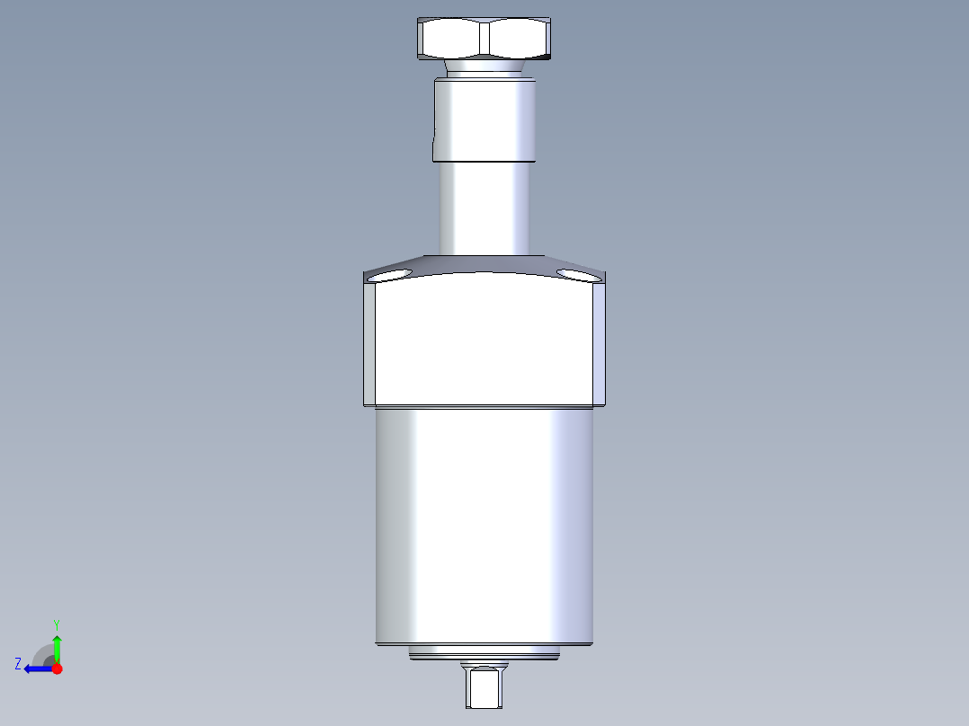 KOSMEKLHA0360-CRD多系列多零件图纸模型右视图