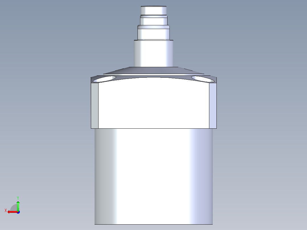 KOSMEKLC0482-GxM-E多系列多零件图纸模型后视图