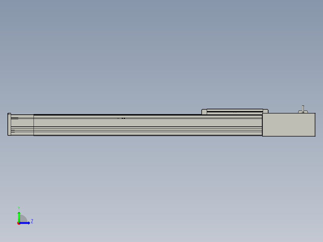 欧规系列-LB8-L75-S650-BR-ZP75-C3左视图