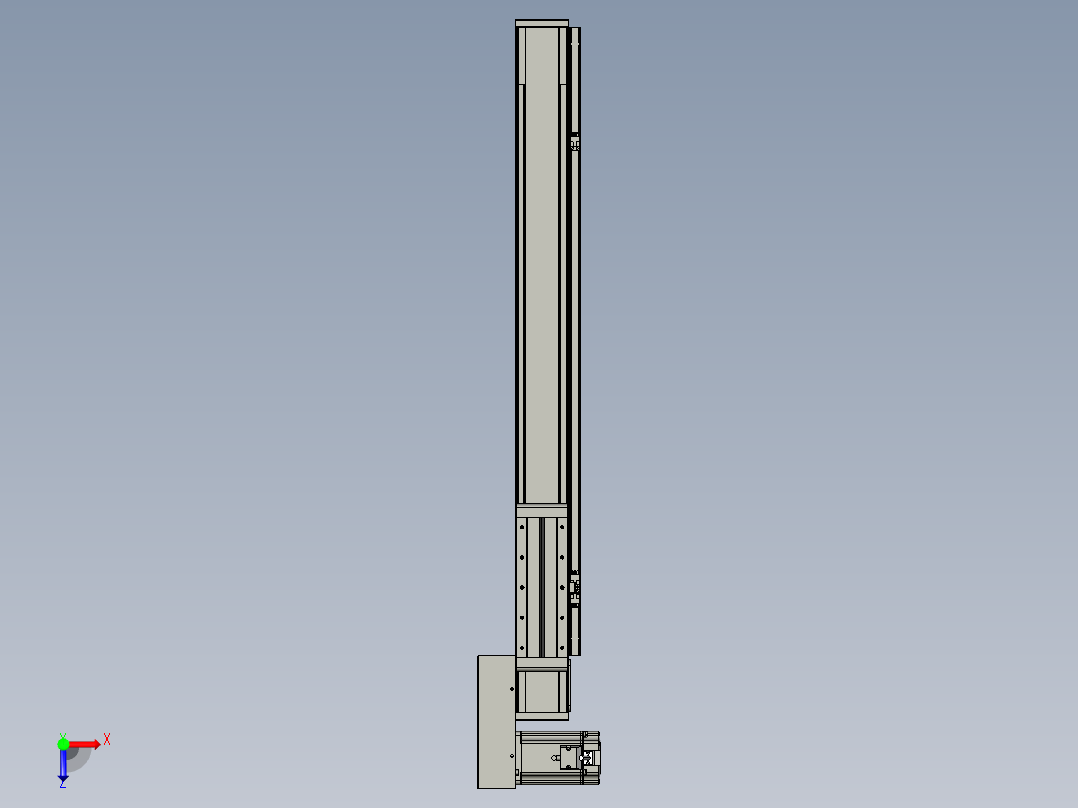 欧规系列-LB8-L75-S650-BR-ZP75-C3俯视图