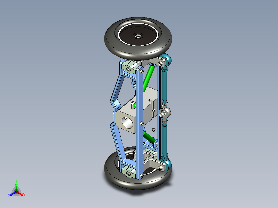 车转向减震结构669312