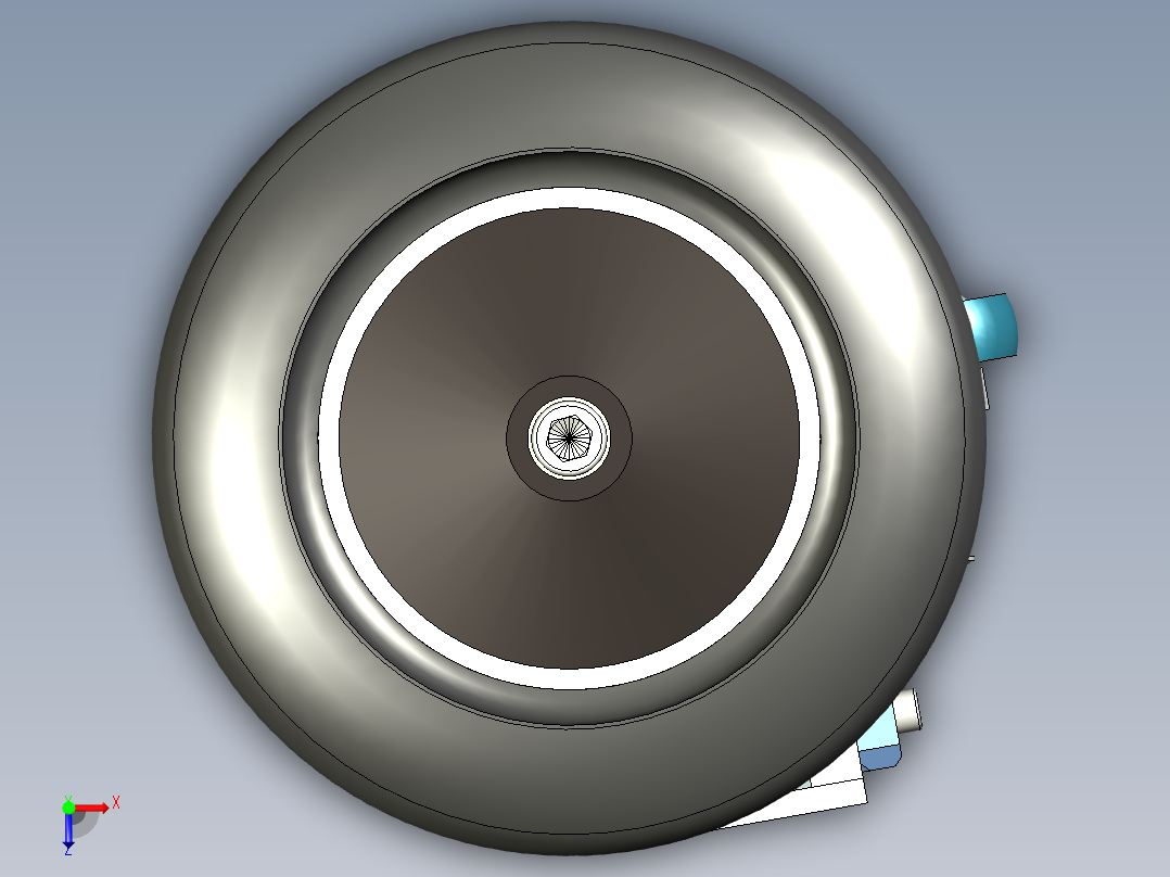 车转向减震结构669312俯视图