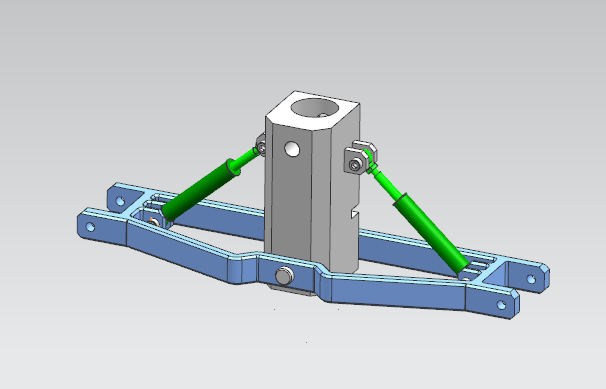 车转向减震结构669312