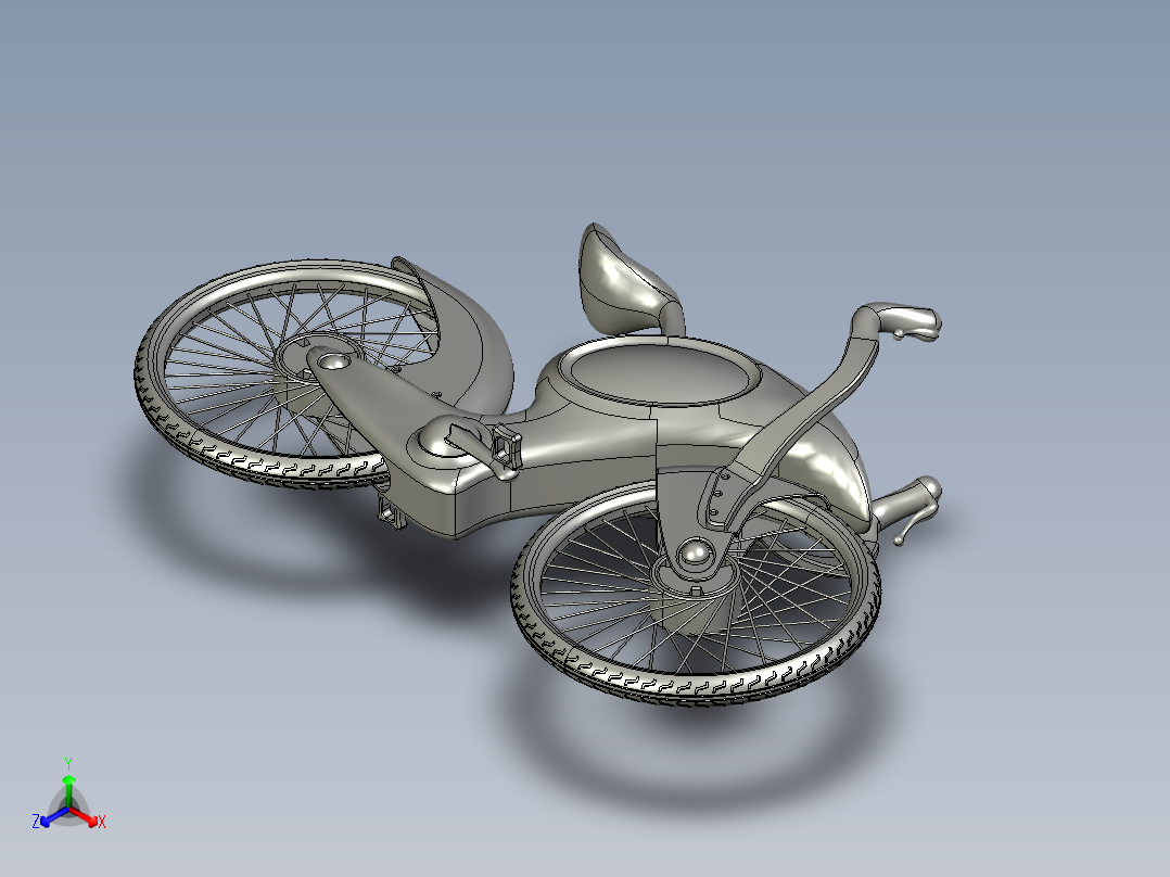 34---<span style='color: red'>自行车</span>2step三维图纸模型设计图纸