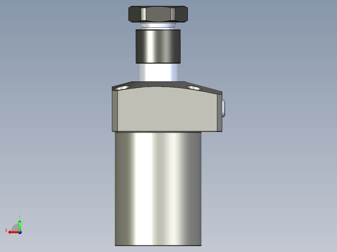 KOSMEKLHS0480-GR-Y30多系列多零件图纸模型后视图