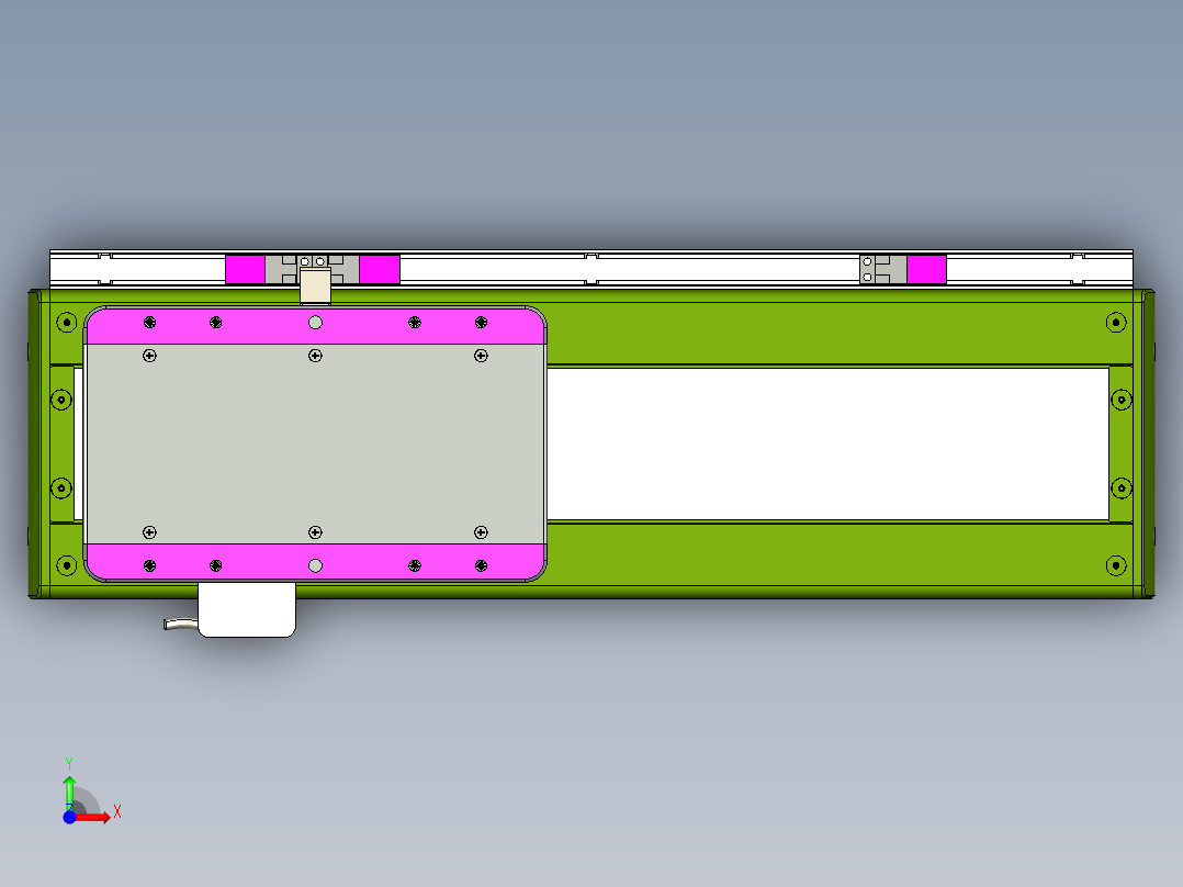 威洛博LC系列3d模型模组LC14S2Y-S250前视图
