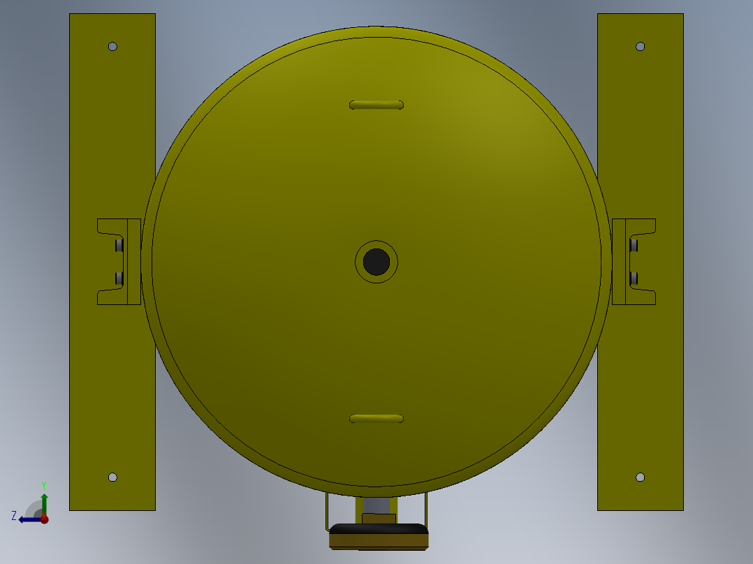 空气容器右视图