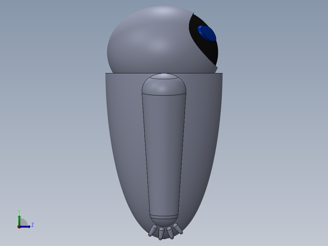 伊芙机器人左视图