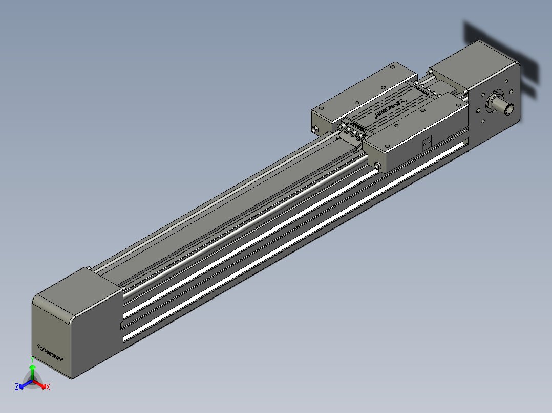威洛博直线电机模组EB6-L140-S350-光轴
