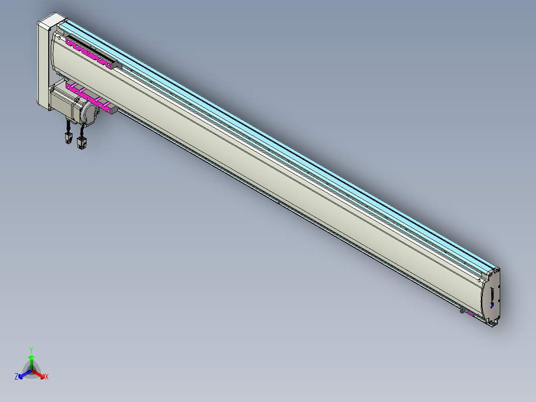 威洛博QF14-Lxx-C-S1080-BL-ZP40-C3正等轴测图