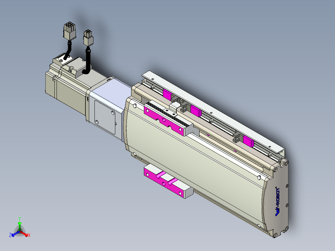 威洛博QF13-Lxx-C-S120-BC-ZP40-C3正等轴测图
