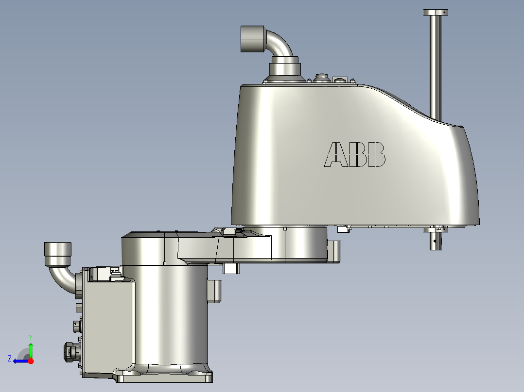 ABB全系列机器人3-3D模型 (10)右视图