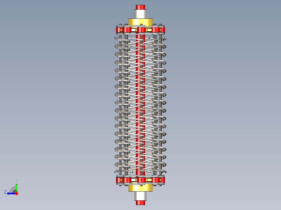 钢丝网带式输送机 滚子链 C2080---stp右视图