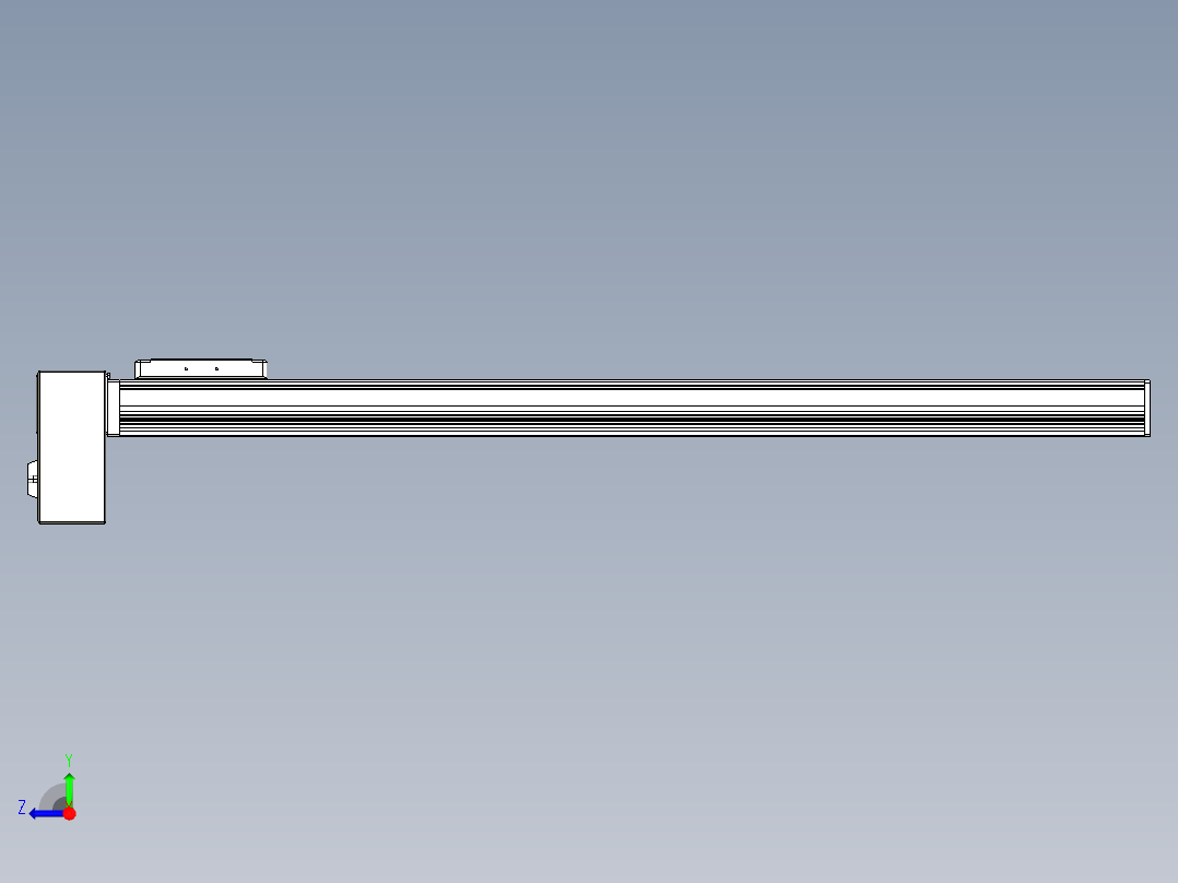 同步带全封闭直线模组TPA-HCB-105D-90-L800-RP-C-P20-N3右视图