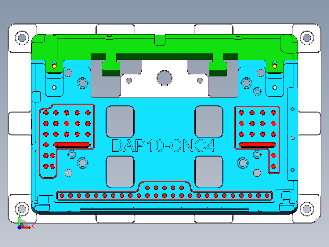 DAP10-CNC4-SheBian-180125前视图