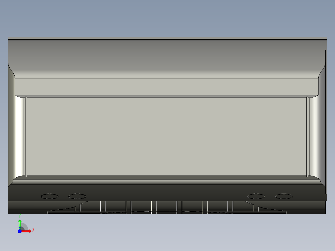 基恩士SJ-F030_kc图纸模型前视图